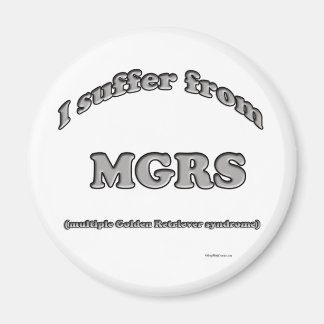 Golden Retriever Syndrome - Customized Magnet