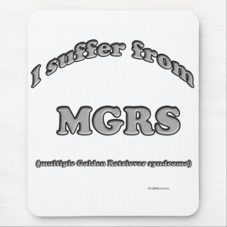 Golden Retriever Syndrome Mouse Pad