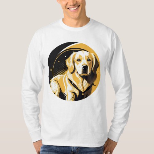 Golden retriever T_Shirt