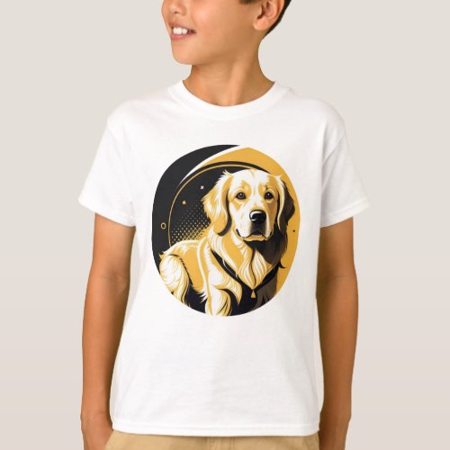 Golden retriever T_Shirt