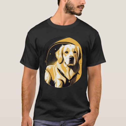 Golden retriever T_Shirt