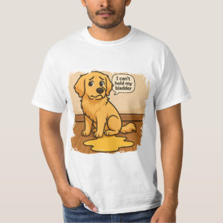 Golden Retriever T-Shirt Funny joke