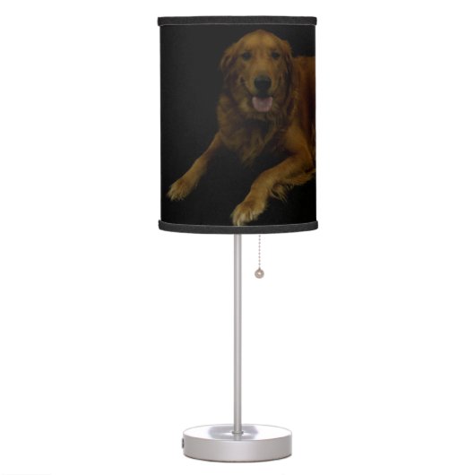 Golden Retriever Table Lamp (Left)