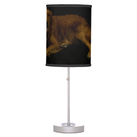 Golden Retriever Table Lamp (Front)