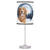 Golden Retriever Table Lamp (Front)