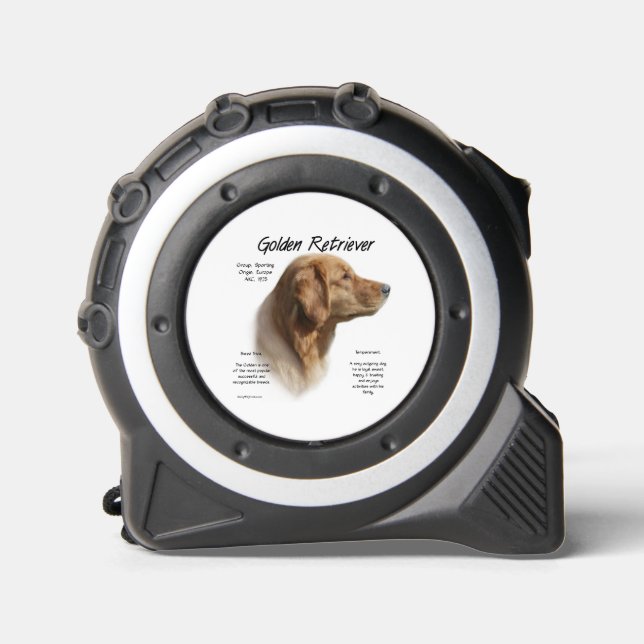 Golden Retriever Tape Measure (Front)