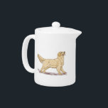Golden Retriever Teapot<br><div class="desc">Golden Retriever</div>