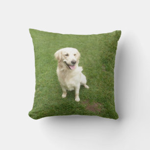 Golden Retriever Throw Pillow