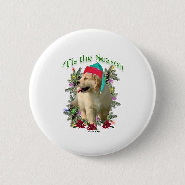 Golden Retriever ‘Tis Button (Front)