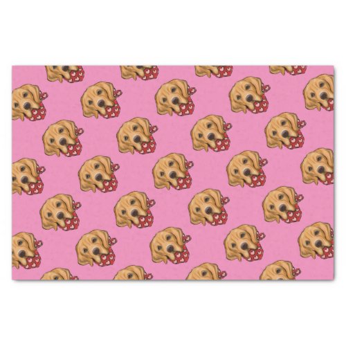 Golden Retriever Tissue Paper