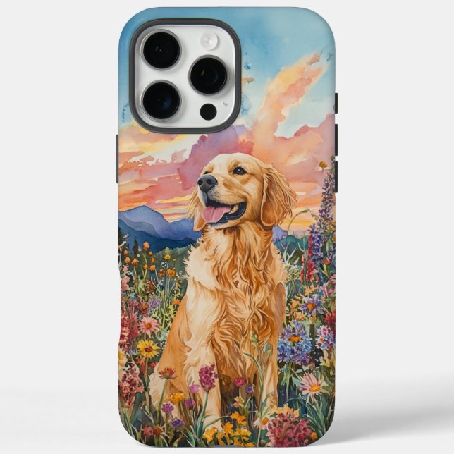 Golden Retriever - Tough Phone Case (Back)