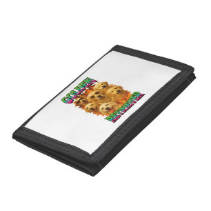Golden Retriever Tri-fold Wallet