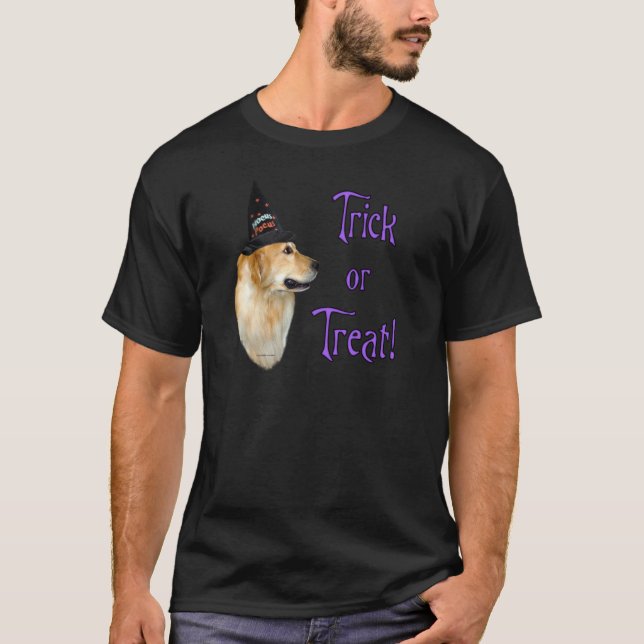 Golden Retriever Trick T-Shirt (Front)