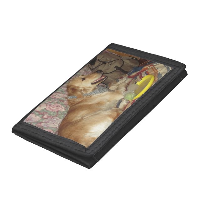Golden Retriever TriFold Wallet (Bottom)