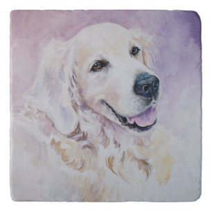 Golden retriever trivet