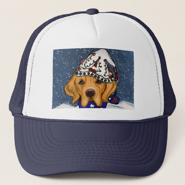 Golden Retriever     Trucker Hat (Front)
