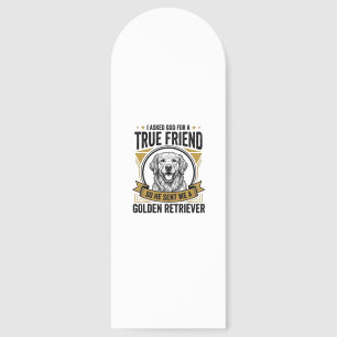 Golden Retriever True Friend Vintage Dog Lover Des Bookmarks