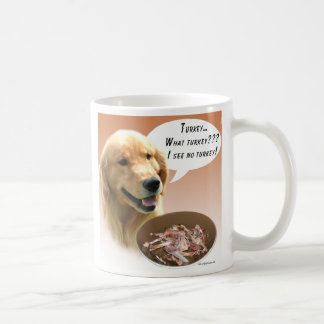 Golden Retriever Turkey Coffee Mug