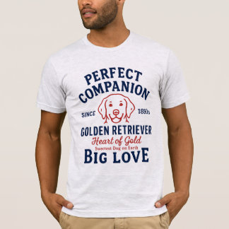 Golden Retriever Ultimate Companion  T-Shirt
