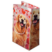 Golden Retriever Valentines day