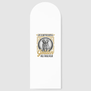 Golden Retriever Vintage Engraving Dog Lover Shirt Bookmarks