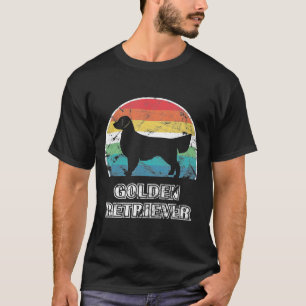 Golden Retriever Vintage Style Dog T-Shirt