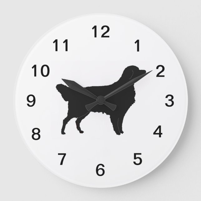 Golden Retriever Wall Clock (Front)