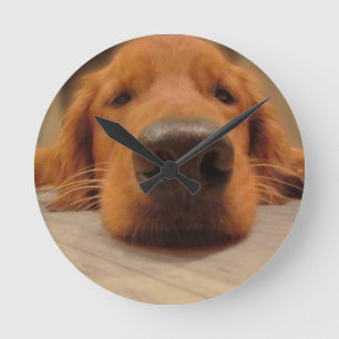 Golden Retriever Wall Clock