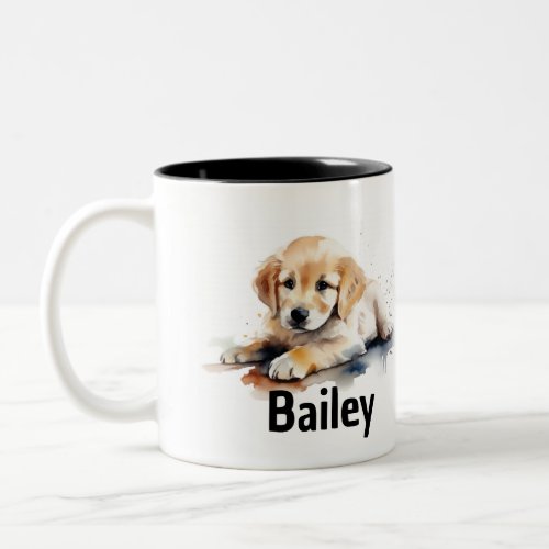 Golden Retriever Watercolor Mug