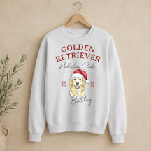 Golden Retriever Winter Holiday Club
