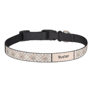 Golden Retriever with Tennis Ball Painting Dog Art Pet Collar