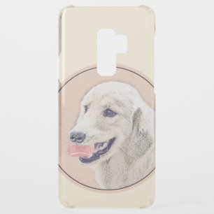 Golden Retriever with Tennis Ball Painting Dog Art Uncommon Samsung Galaxy S9 Plus Case