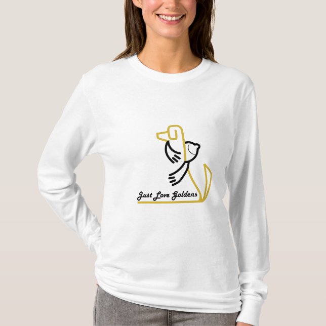 Golden Retriever  Women's T-shirt, Hanes Nano T-Shirt (Front)