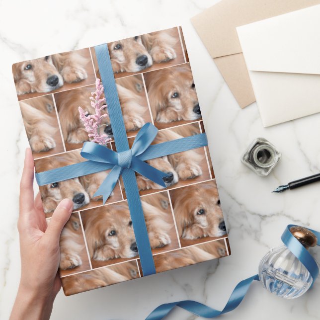 Golden Retriever Wrapping Paper (Gifting)