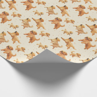 Golden Retriever Wrapping Paper