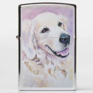 Golden retriever zippo lighter