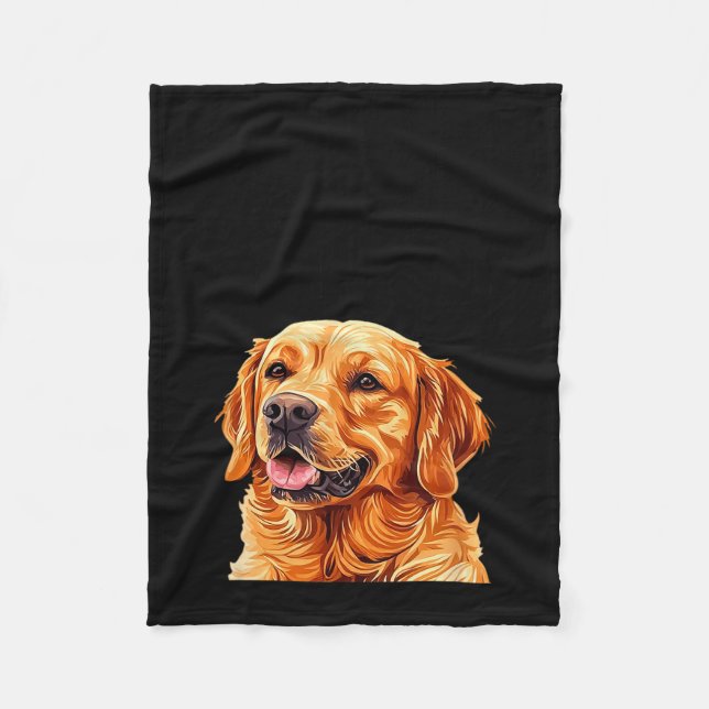 Golden Retrievers Do Not Have Owners They Have Sta Fleece Blanket (Front)