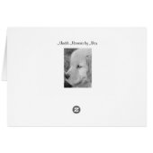 Golden Retrievers Watching Cards (Back Horizontal)
