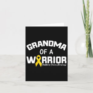 Golden Ribbon And Yellow Ribbon Childhood Cancer A Card