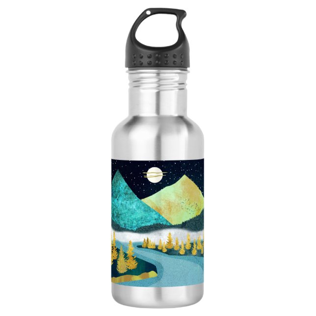 Golden River Stainless Steel Water Bottle (Front)