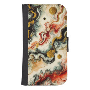 Golden rivers galaxy s4 wallet case
