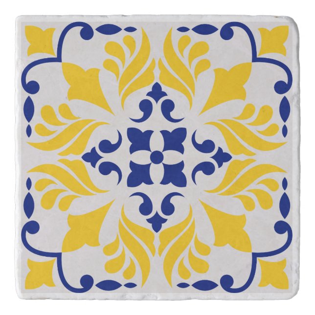 Golden Riviera Design Trivet (Front)