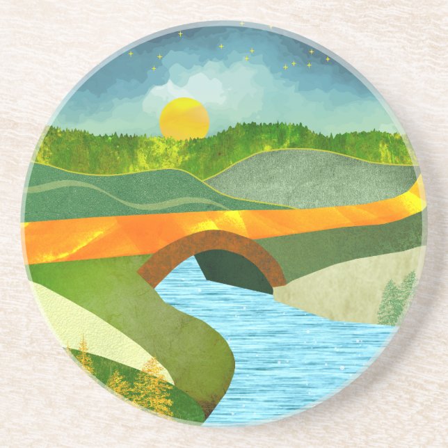 Golden Road Coaster (Front)