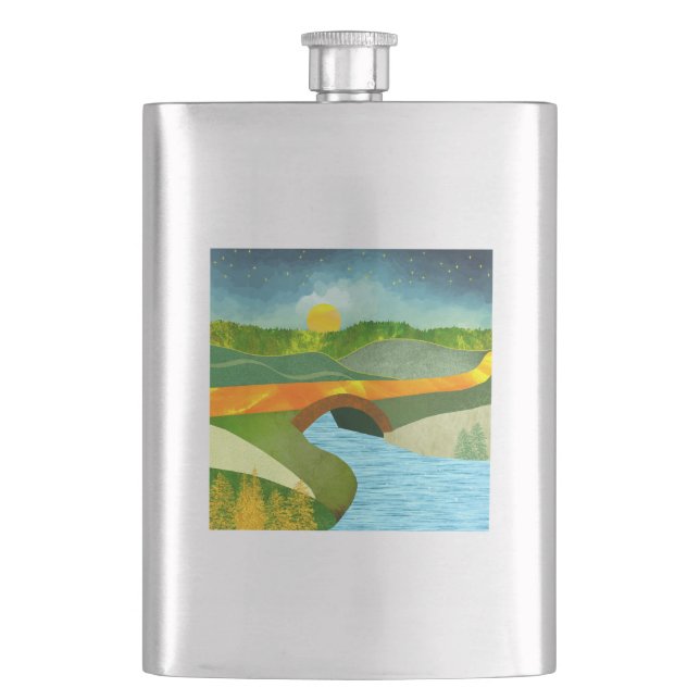 Golden Road Flask (Front)