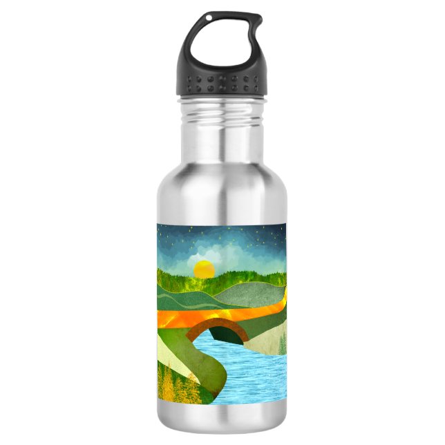 Golden Road Stainless Steel Water Bottle (Front)