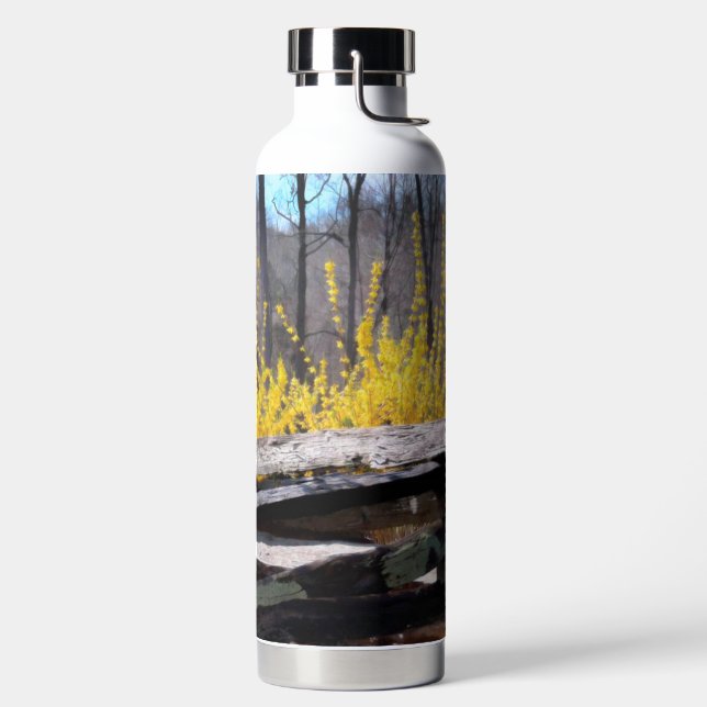Golden Rod Water Bottle (Left)