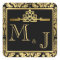 Golden Romance Art Deco Envelope Seal