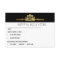 Golden Romance Art Deco RSVP Card V2