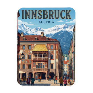 Golden Roof Austria Magnet