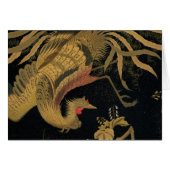 Golden Rooster Bird Japanese Classic Antique (Front Horizontal)